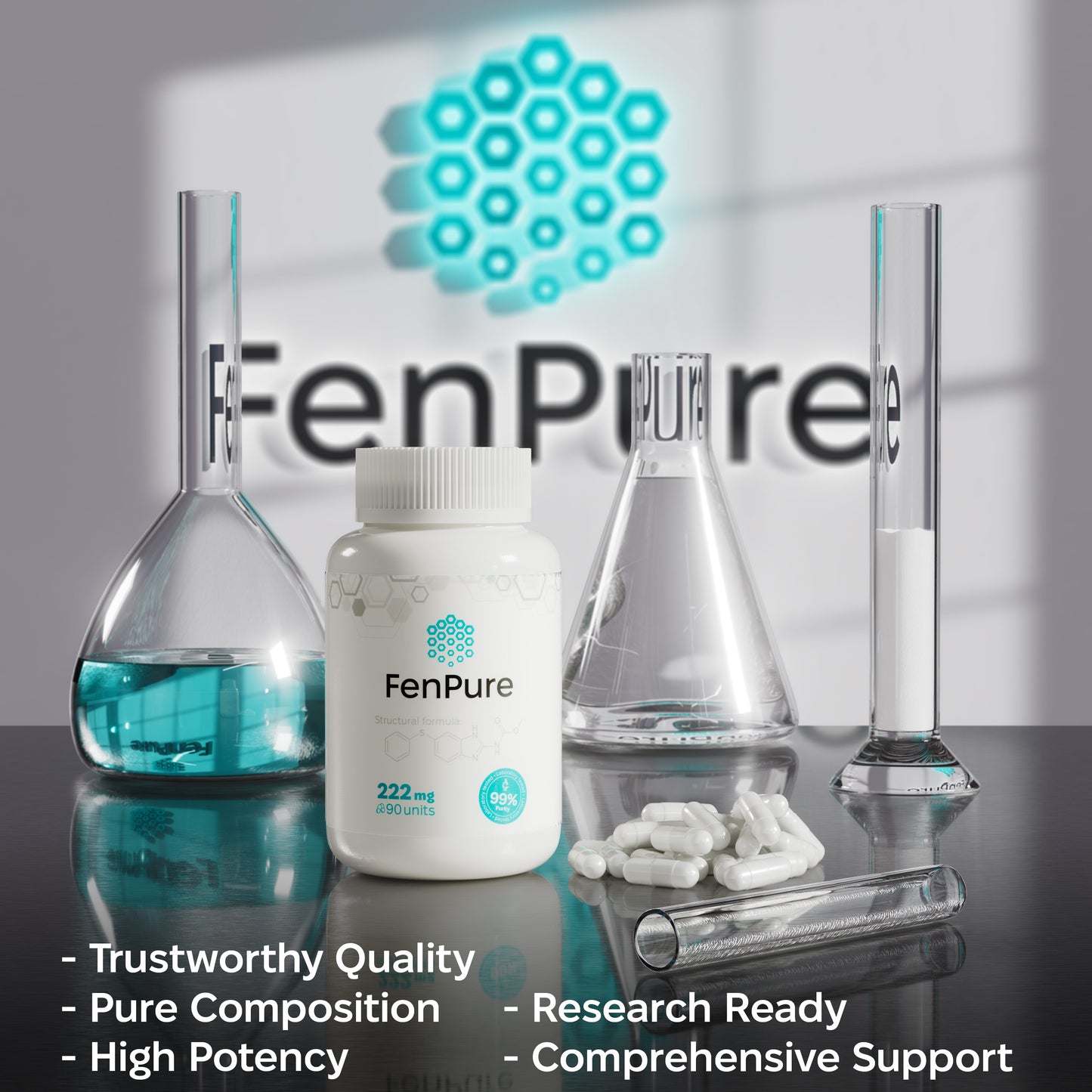 Fenbendazole Capsules – 222 mg, 90 pcs